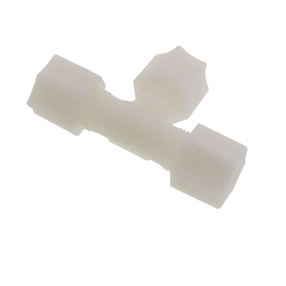 JACO 70-6-N-O Nylon Union Tee 3/8 OD Tube x 3/8 OD Tube x 3/8 OD Tube