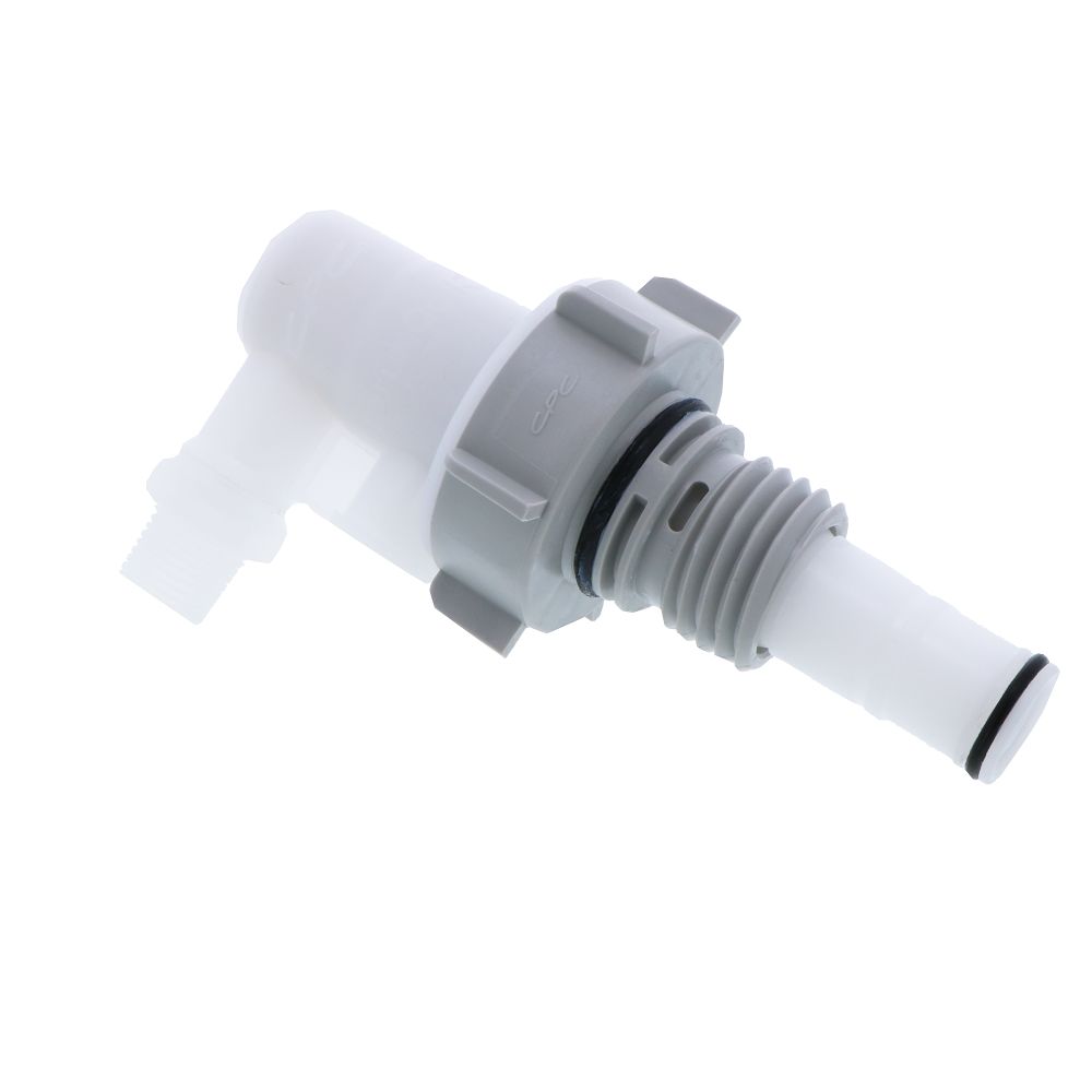 DrumQuik DQPRO120208206 PRO Elbow Coupler EPDM O-Rings Hastelloy C Spring - 1/2 MNPT