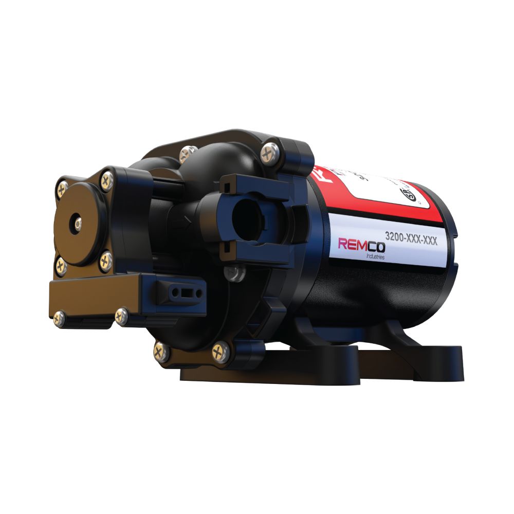 Remco 90-3214-1C4-82L-SB Power RV 3200 Series 3.2 GPM Fresh Water Pump - 12V DC,New Products : American Fashion Style Bags On Sale