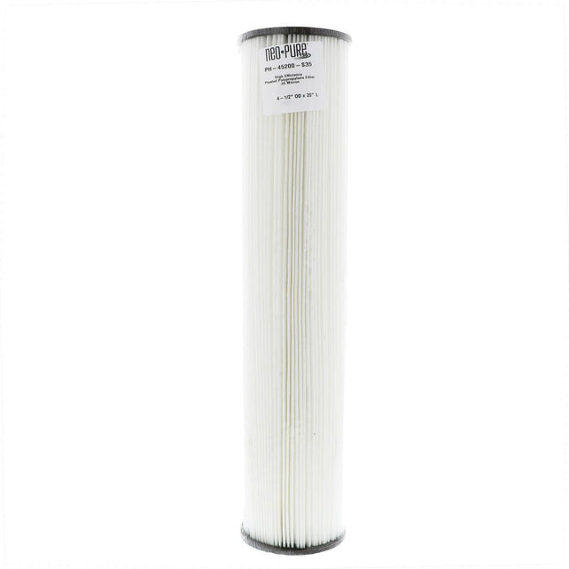 Neo-Pure PH-45200-S35 20" BB High Efficiency Pleated Filter 0.35 micron