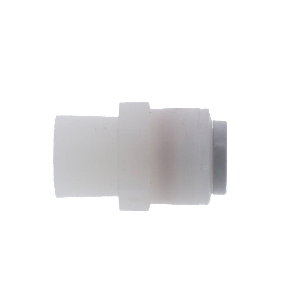 Kynar PVDF Faucet Adapter - 3/8 x 7/16-24 UNS