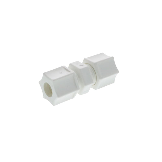 JACO 15-6-P-PG Polypropylene Union Connector 3/8 OD Tube x 3/8 OD Tube
