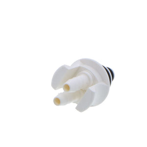 Colder PTC2202096 Non-Valved Free Floating Hose Barb Coupling Insert - 1/8 ID Barb