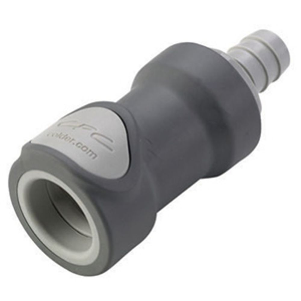 NS6D17008 Valved In-Line Hose Barb Coupling Body 1/2 ID Barb