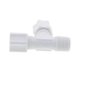 JACO 75-8-8-P-O Polypropylene Male Run Tee 1/2 OD Tube x 1/2 MPT