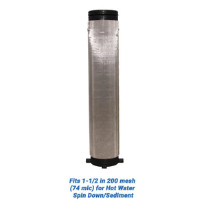 Rusco/Vu-Flow Hot Water Filter Screens for Spin-Down/Sediment Filters