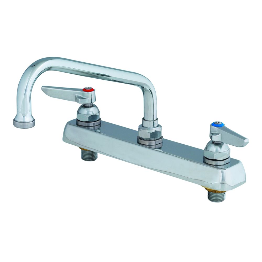 T&S Brass B-1121 Deck Mounted Workboard Faucet with 8" Centers, 8" Swing Nozzle,New Products : American Fashion Style Bags On Sale