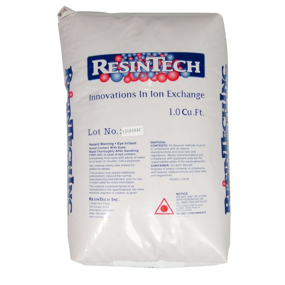 Resin DI Mixed Bed Semiconductor Grade 1 cu ft