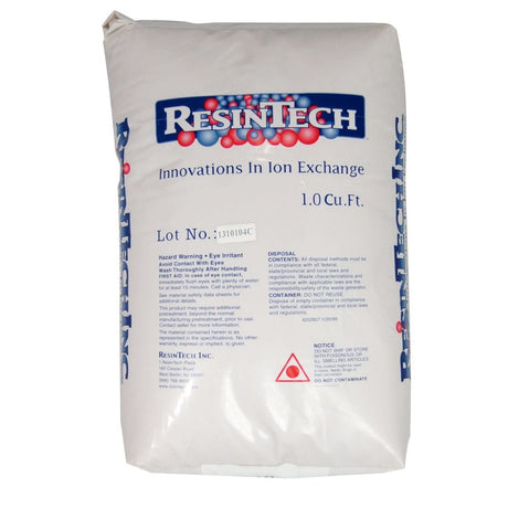 Resin DI Mixed Bed Semiconductor Grade 1 cu ft