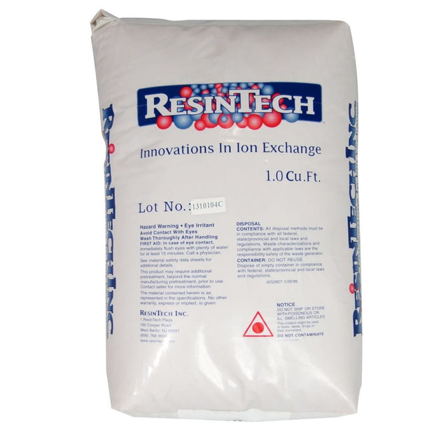 Resin DI Mixed Bed Semiconductor Grade 1 cu ft
