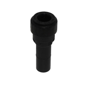 John Guest ProLock Black Reducer- 1/2 CTS Stem x 3/8 CTS