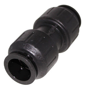 John Guest Black Coupler - 3/4 CTS