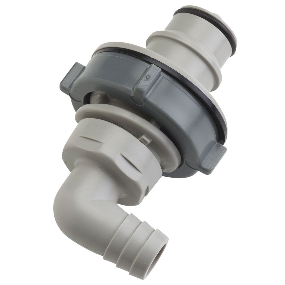 HFC43812 Non-Valved Elbow Panel Mount Hose Barb Coupling Insert 1/2 ID Barb,All Products : American Fashion Style Bags On Sale