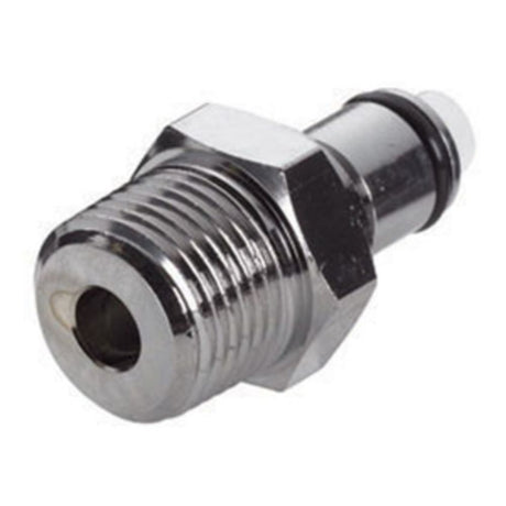 LCD24004BSPT Valved Male Thread Coupling Insert 1/4 BSPT