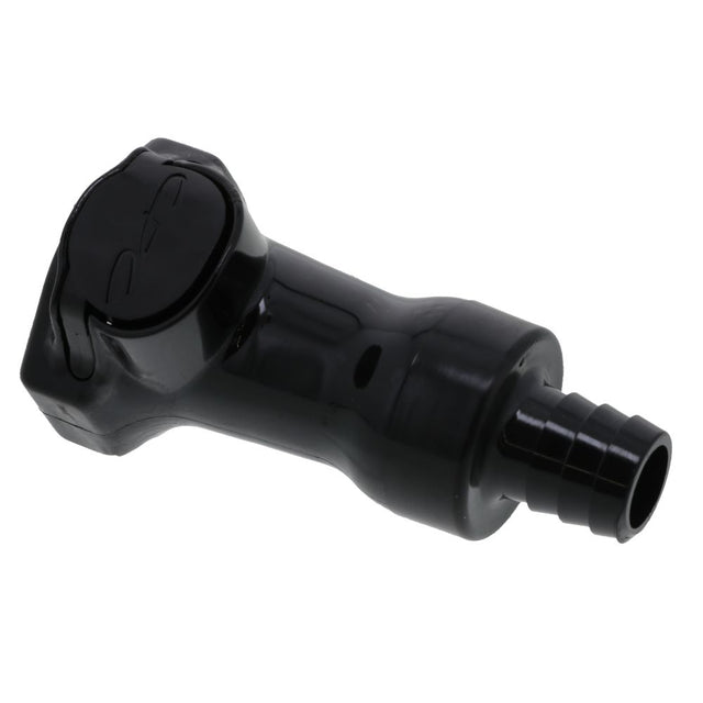 HFCD171057 Valved In-Line Hose Barb Coupling Body 5/8 ID Barb