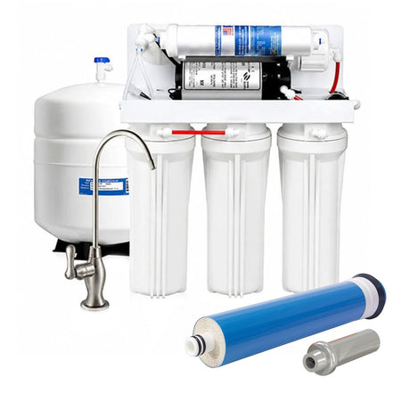 Axeon 5-Stage Reverse Osmosis System 150gpd w/ Booster Pump