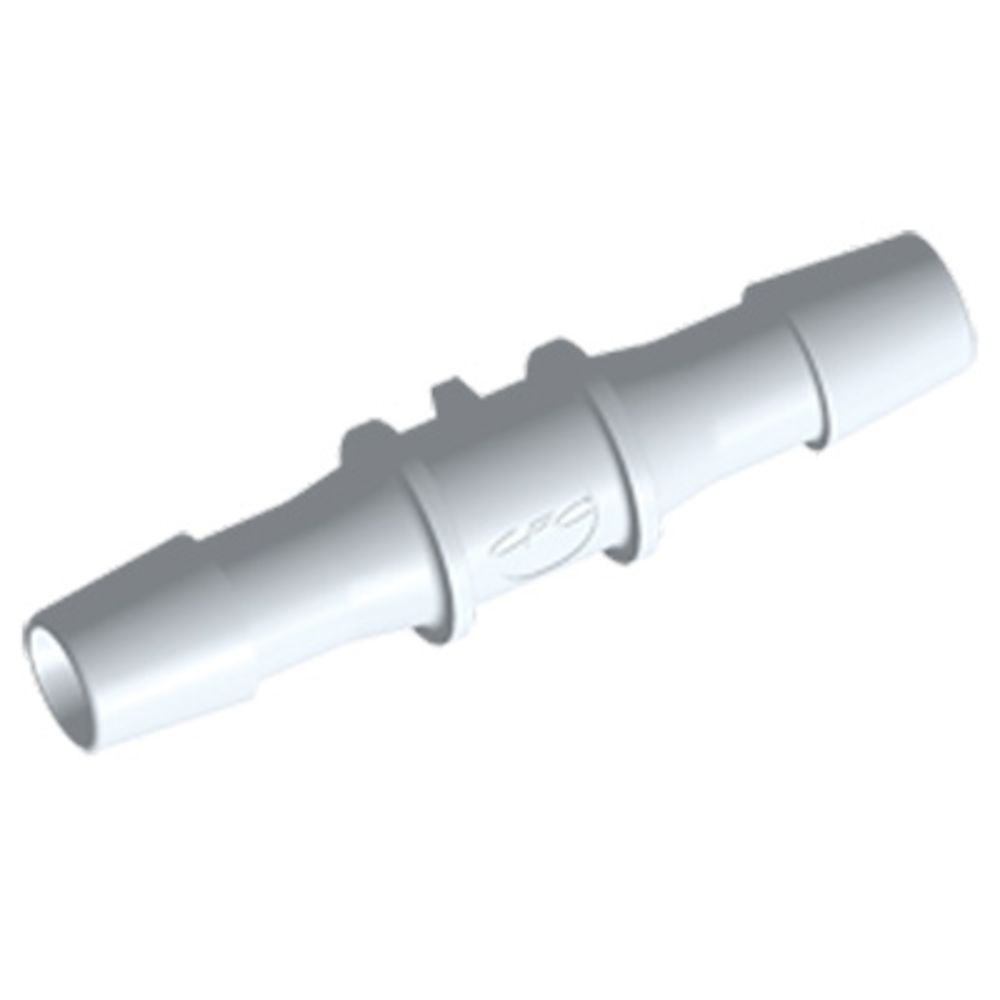 FitQuik Nylon Tube to Tube Straight Fitting Black - 3/8 ID x 3/8 ID