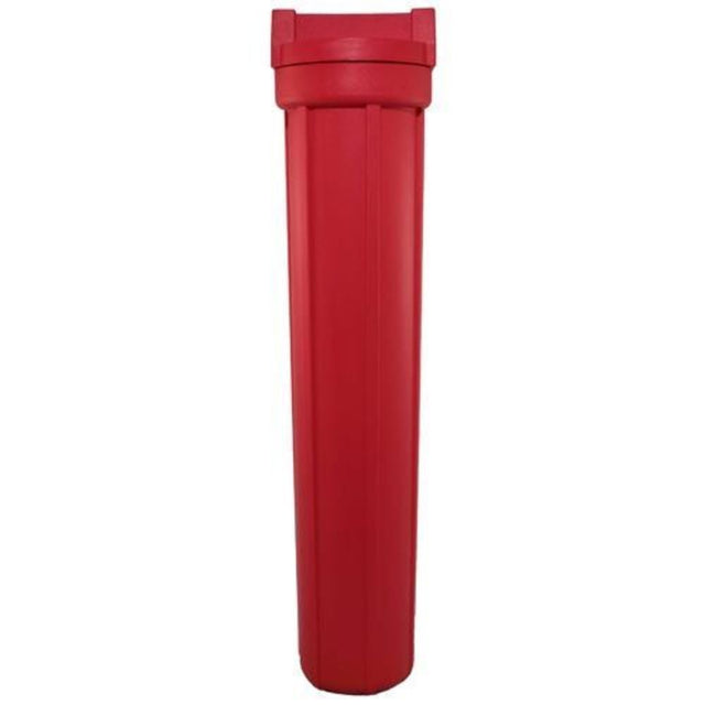 Pentek 150111 #20 Standard Red/Red High Temperature Housing w/o PR - 3/4" NPT