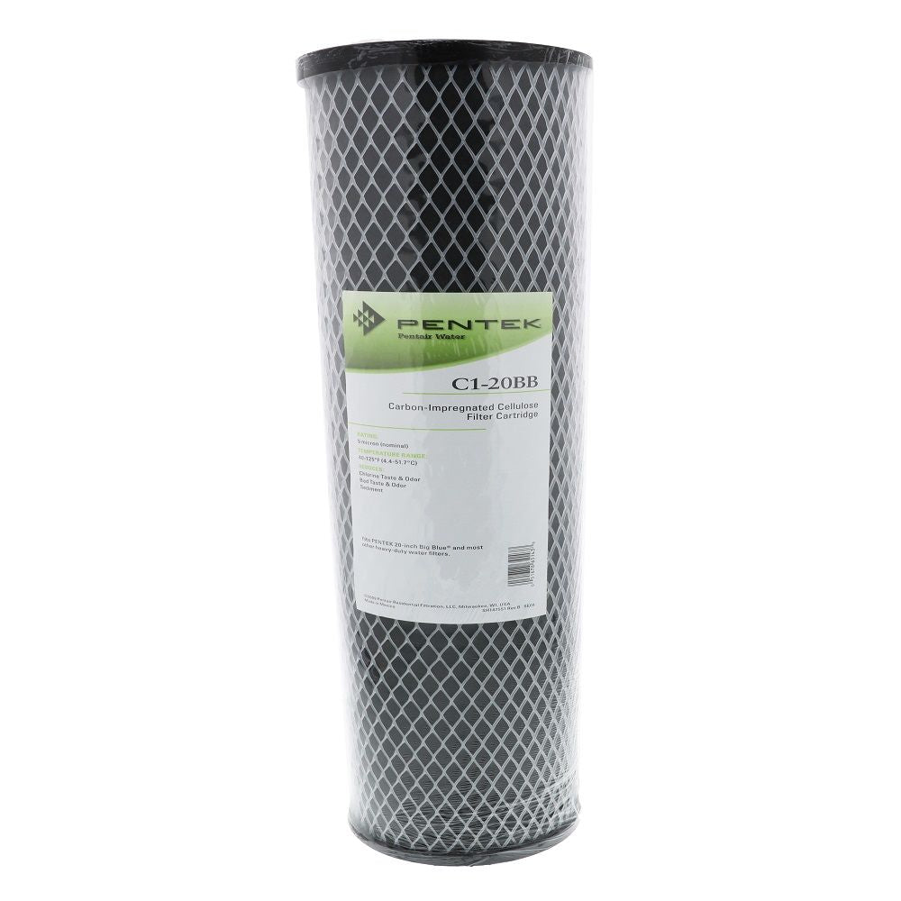 Pentek 155651-43 C1-20BB Carbon Impregnated Cellulose 5 mic filter