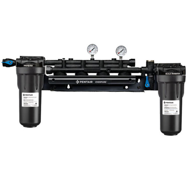 Everpure EV9294-04 High Flow CSR Quad Manifold with 10" Prefilter