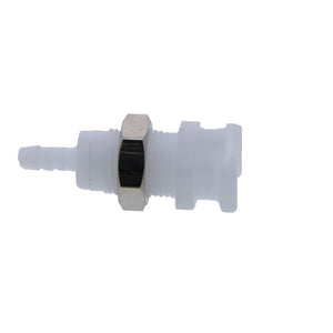 Multi-Mount Non-Valved Hose Barb Coupling Body - 1/8 ID Barb Acetal