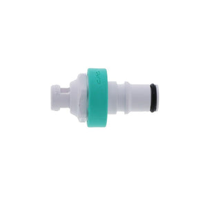 NS4D2200206 ABS Valved In-Line Hose Barb Coupling Insert 1/8 ID Barb