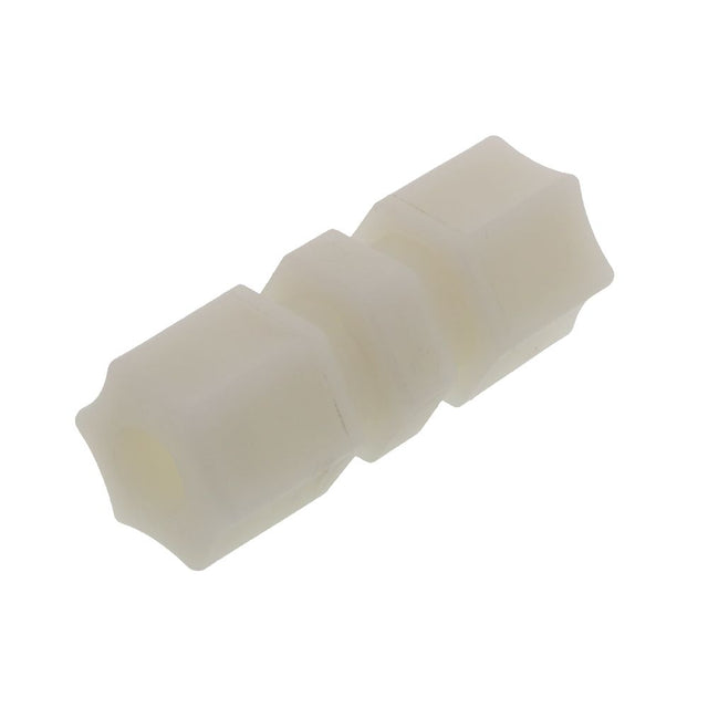 JACO 15-6-N-O Nylon Union Connector 3/8 OD Tube x 3/8 OD Tube