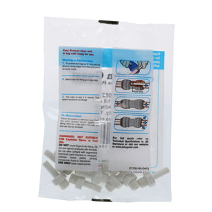 John Guest Stem Adapter Polypro  - 1/4 x 1/8 NPTF