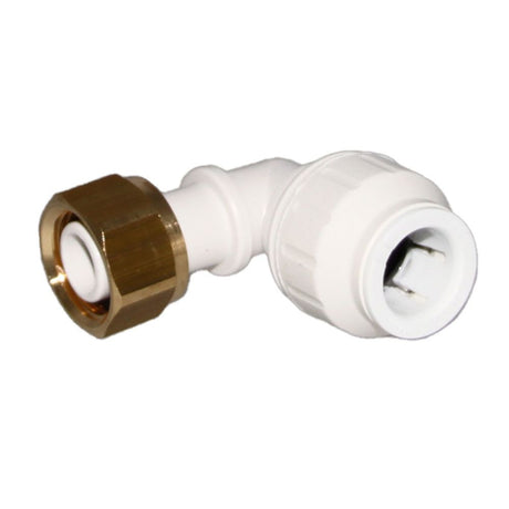 John Guest Bent Tap Connector - 15mm x 1/2 BSP