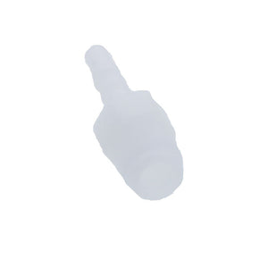 Male Barb Connector Natural Polypropylene - 5/32 ID Barb x 1/8 MNPT