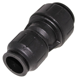 John Guest Black Reducing Coupler - 1 CTS x 3/4 CTS