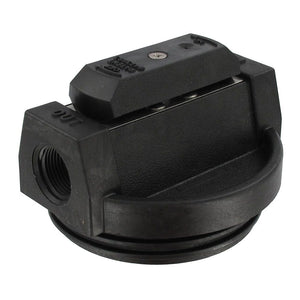 Pentek 154134 Black VIH Cap for #10 and #20 VIH Housings w/ PR - 3/4" FPT