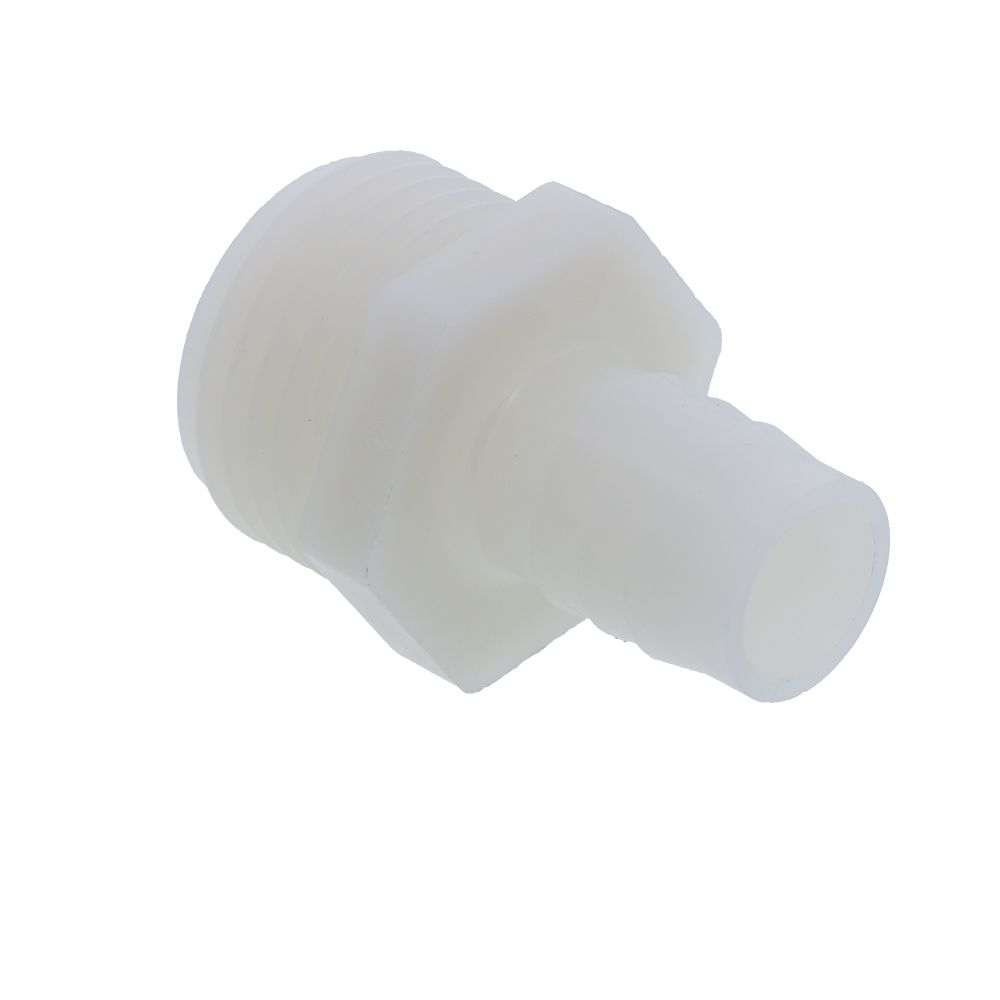 Male Garden Hose Barb Connector Nylon - 3/4 MGHT x 5/8 ID Barb