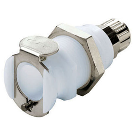 PLC120M8 Panel Mount 8mm PTF Coupling Body