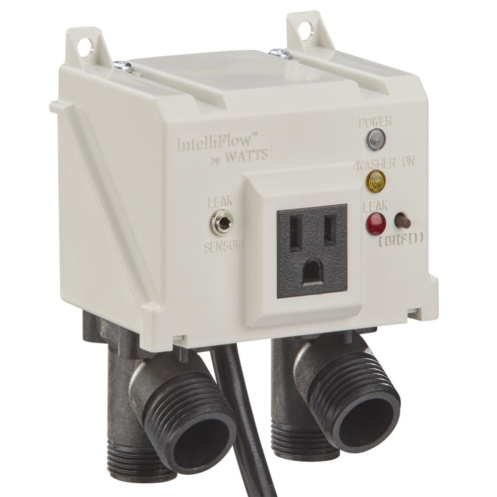 Watts A2C-0004640 IntelliFlow Surface Mount Washing Machine Water Shut-Off Valve