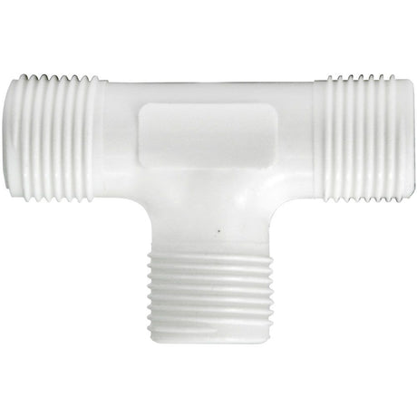 JACO 70-6-P Polypropylene Union Tee 3/8 OD Tube x 3/8 OD Tube x 3/8 OD Tube - Single