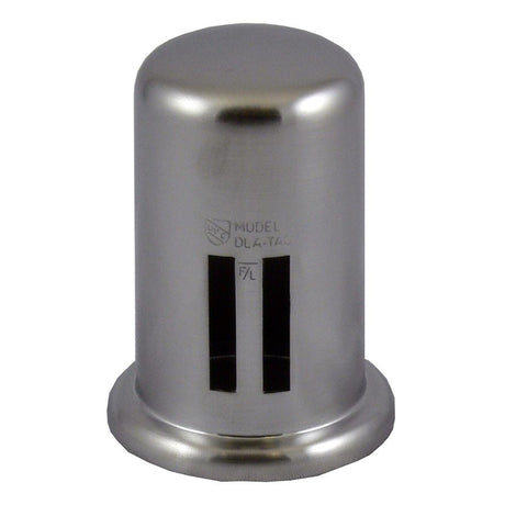 Brass Cover Cap for Twin Inlet Air Gap - Satin Chrome