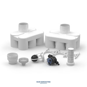 First Flush Delta Inground 4" Round by Blue Mountain Co.