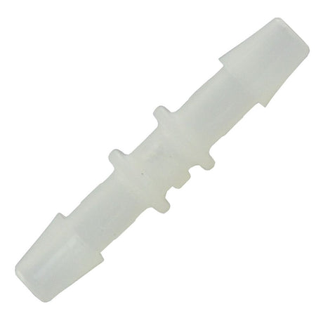 Union Barb Connector Natural Nylon - 3/16 x 3/16 Single Barb