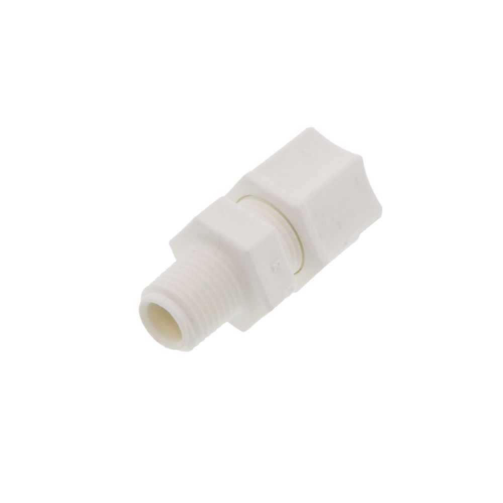 JACO 10-6-4-P-SG Polypropylene Male Connector 3/8 OD Tube x 1/4 MPT
