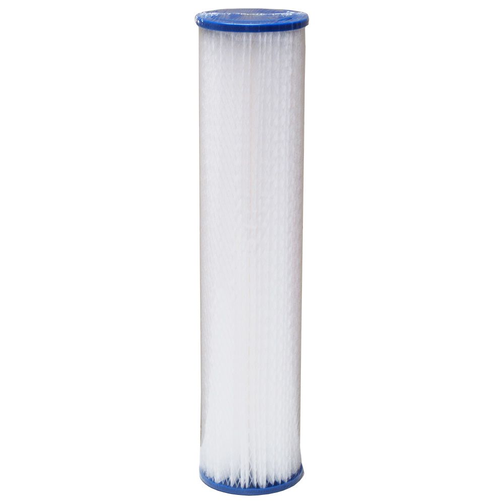 Harmsco® PP-BB-20-1 20" Calypso Blue Poly-Pleat Filter 1 mic ABS,New Products : American Fashion Style Bags On Sale