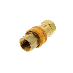 T&S Brass AG-5D Gas Appliance Connectors, Quick Disconnect, 3/4"