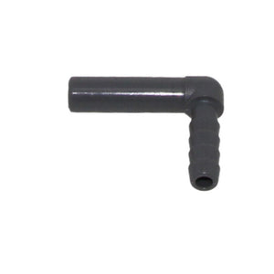 John Guest Stem Elbow Barb Connector  - 5/16 OD Stem x 1/4 ID Barb