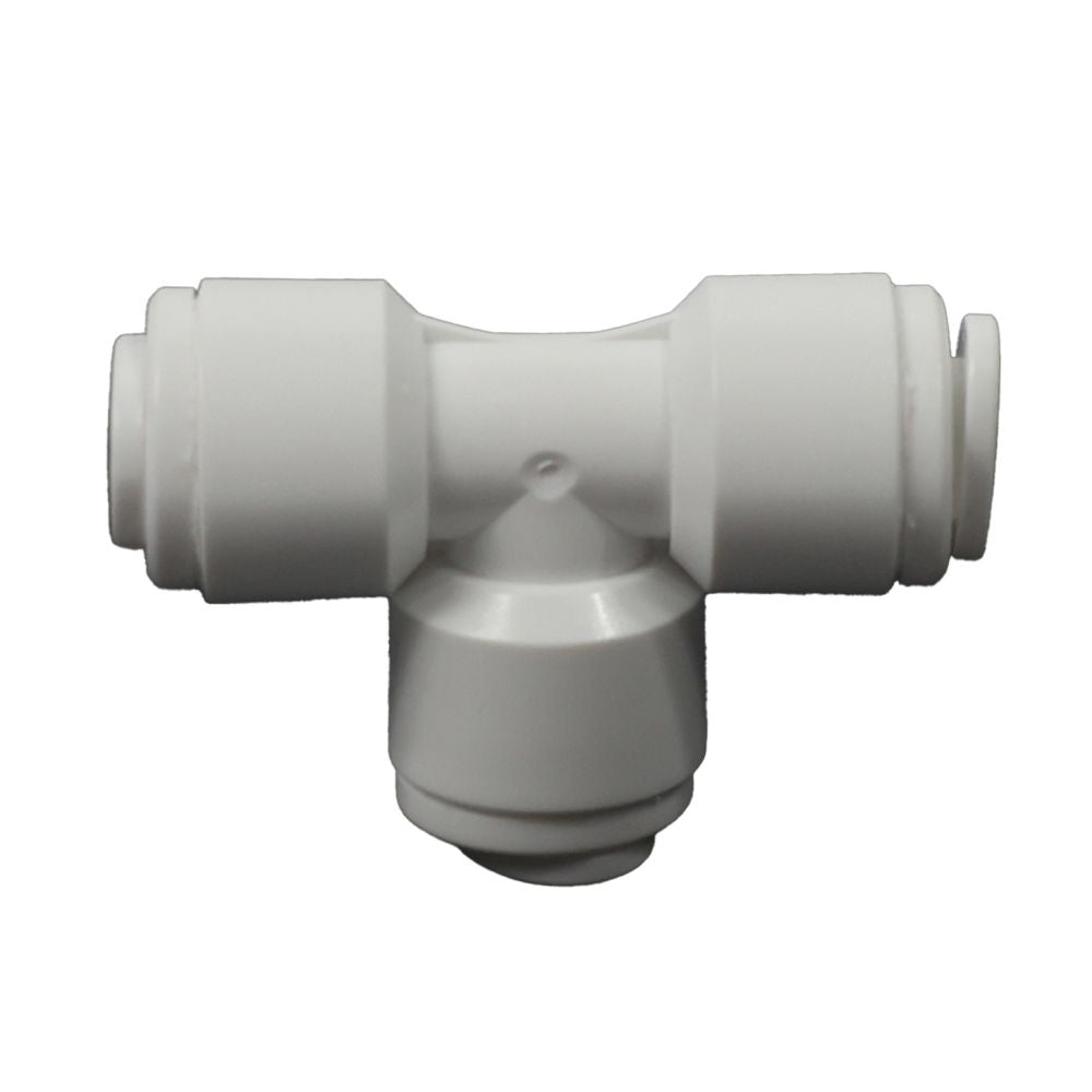 Union Tee Acetal 1/4 qc x 1/4 qc x 1/4 qc