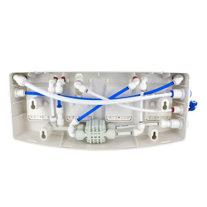 Aqua Flo QCRO 4 Stage Manifold with Flow Control Stem Elbow Fitting