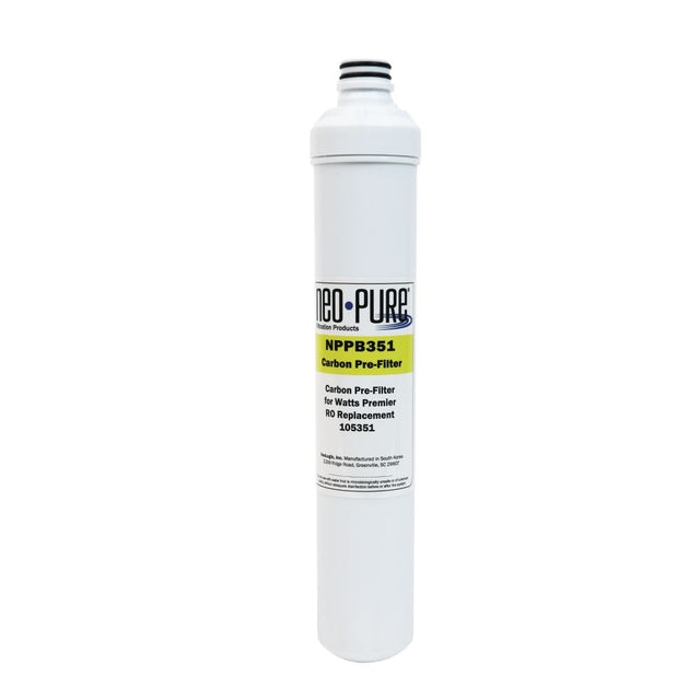 Neo-Pure RO-Pure Carbon Pre-Filter Replacement For Watts Premier 105351
