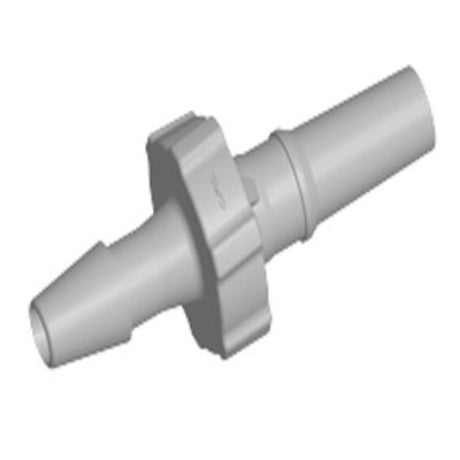 SLM41 Luer Fitting Natural Polypropylene Male Slip Luer X 1/8 HB