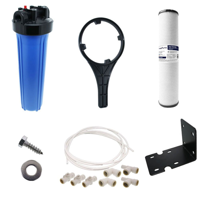 neoPure 20BB Whole House Lead Filter System with Bypass Kit