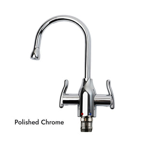 Mountain Plumbing MT1801-NL Contemporary Hot & Cold Water Dispenser w/ Wine Bottle Spout & Curved Handles