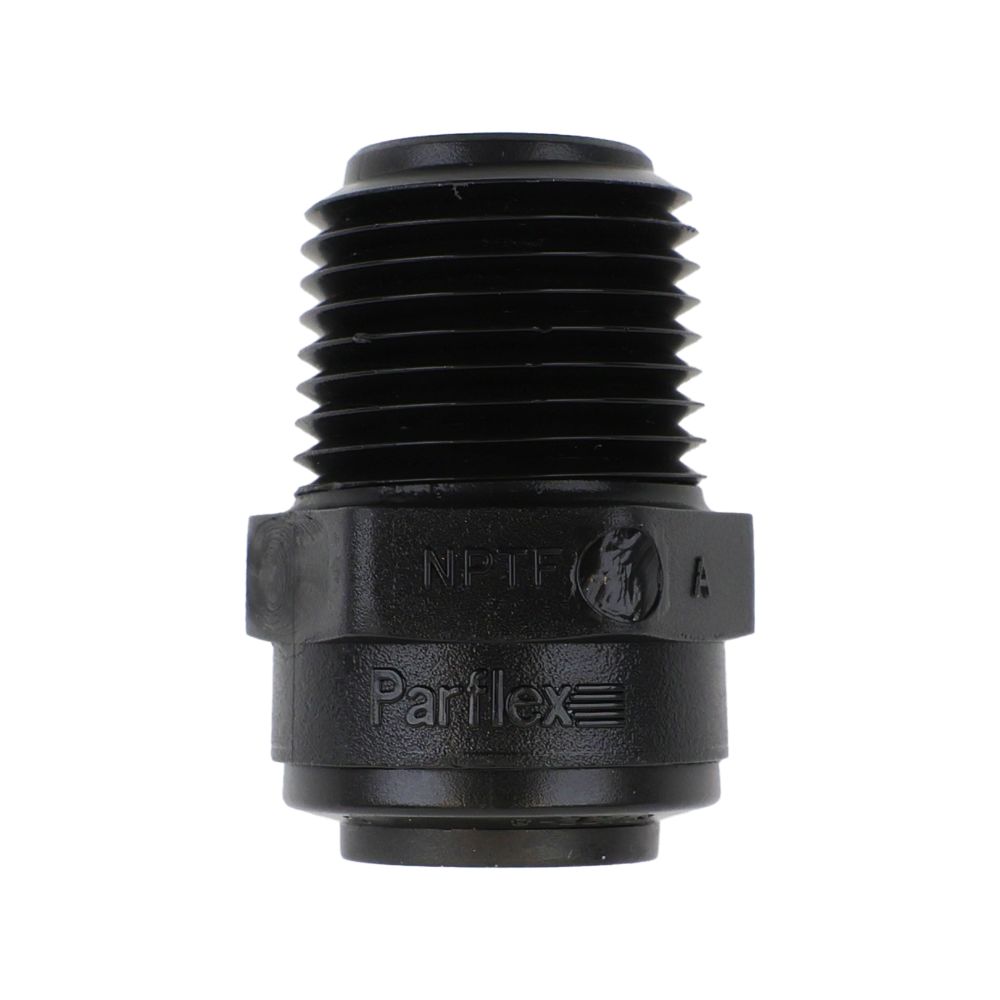 Parker TrueSeal Kynar Male Connector 1/4 x 3/8 NPTF